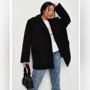 NWT Boyfriend Oversized Blazer Black size US4